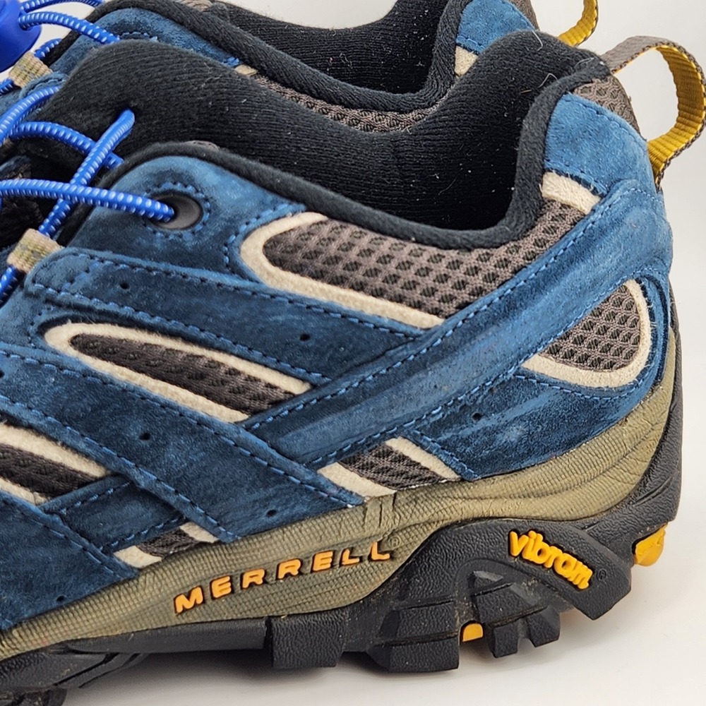 Men's Blue Hiking Trail Shoes - Merrell Style - Picture 2 of 7